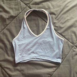 cropped halter top